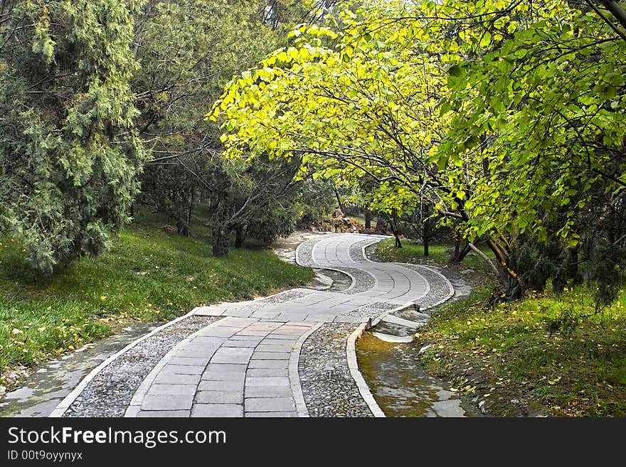 Path in Summer Palace