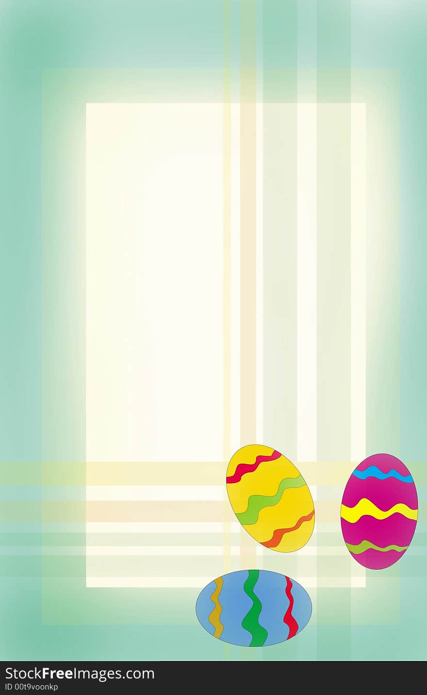 Abstract Easter background