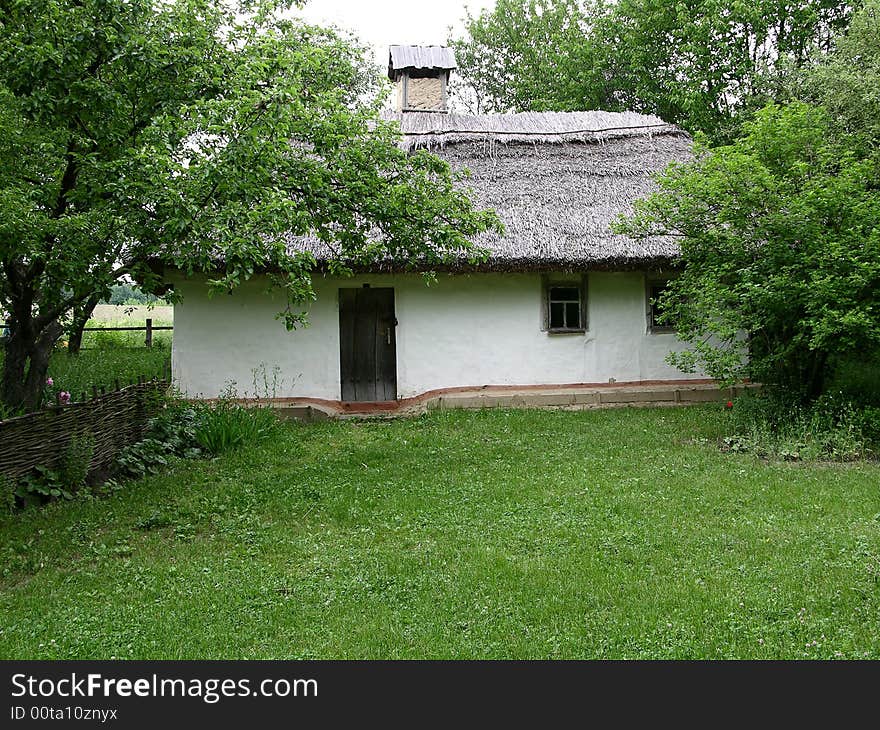 Ukrainian old country house