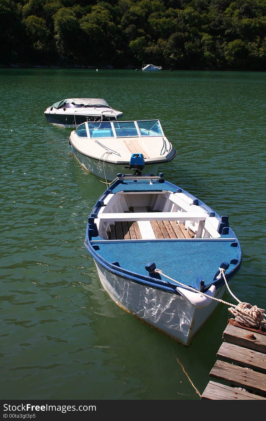 Boats docked