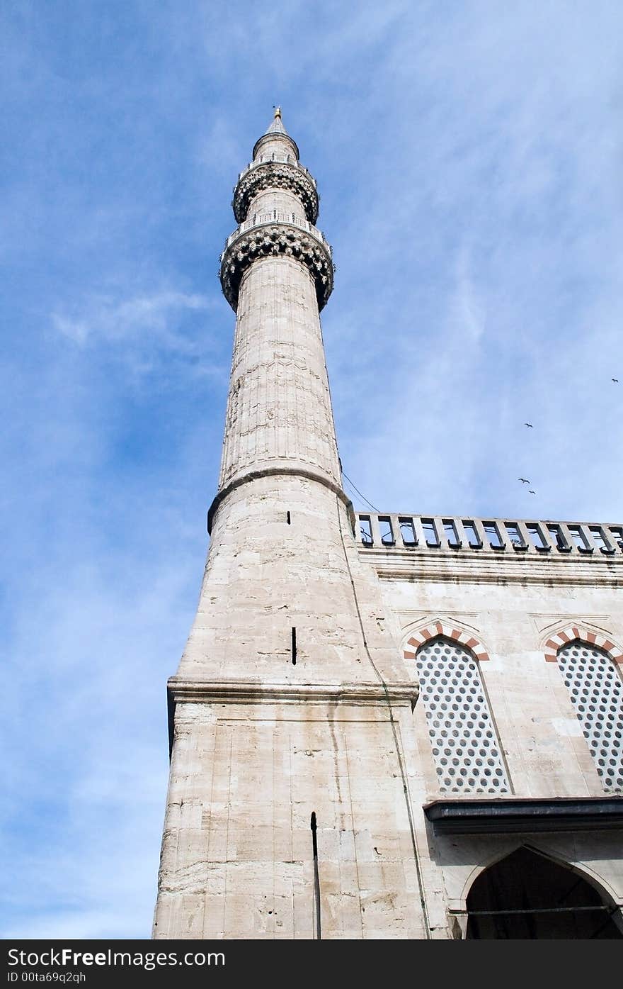 SultanAhmet (blue) mosque, Istanbul, Turkey.