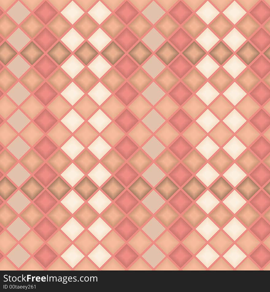 Motley 3d tiles. Seamless vector pattern. Motley 3d tiles. Seamless vector pattern