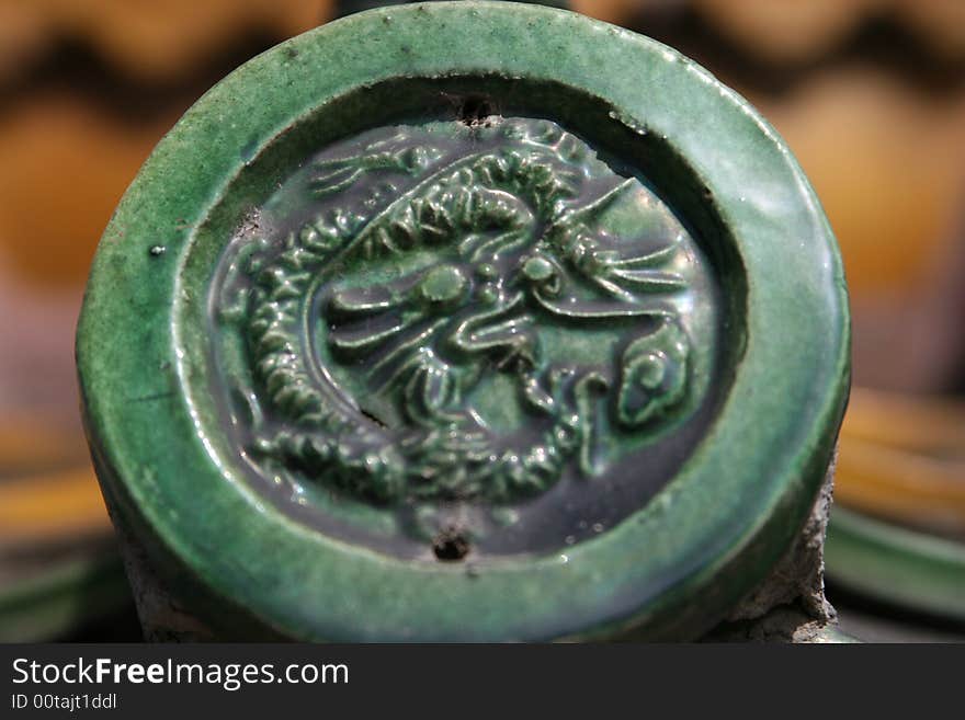 Chinese Dragon Tile