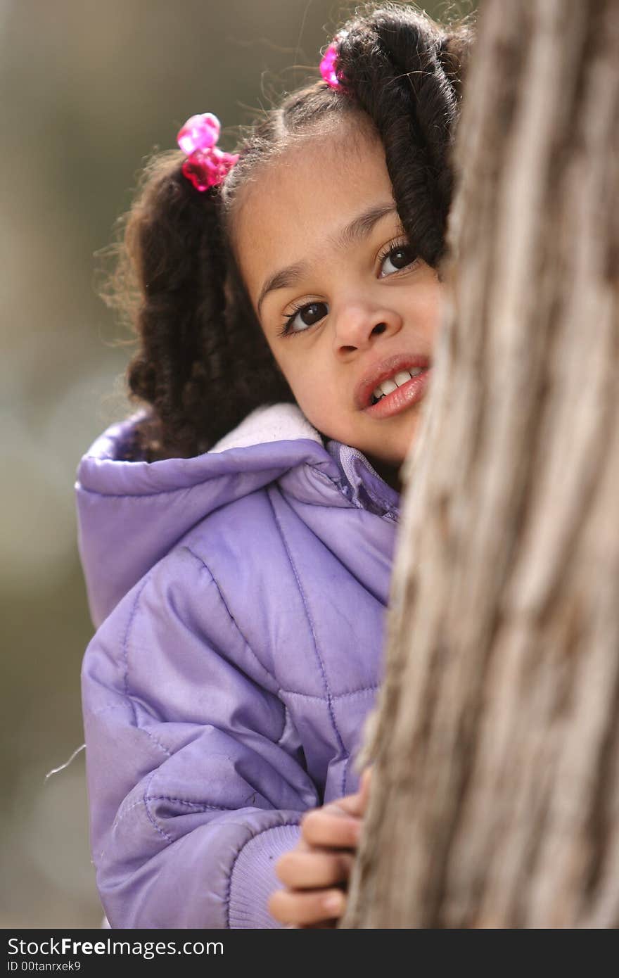 Young beautiful multiracial girl with afro hairstyle. Young beautiful multiracial girl with afro hairstyle