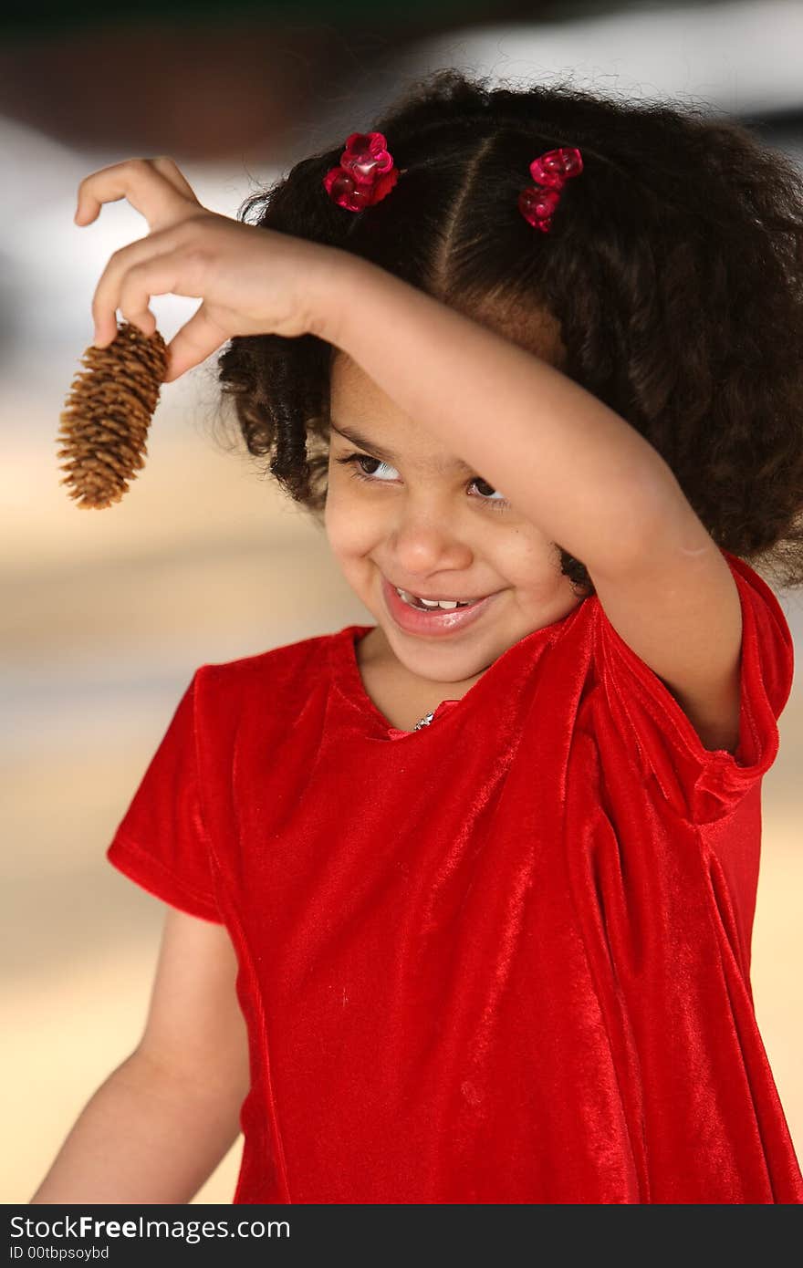 Young beautiful multiracial girl with afro hairstyle. Young beautiful multiracial girl with afro hairstyle