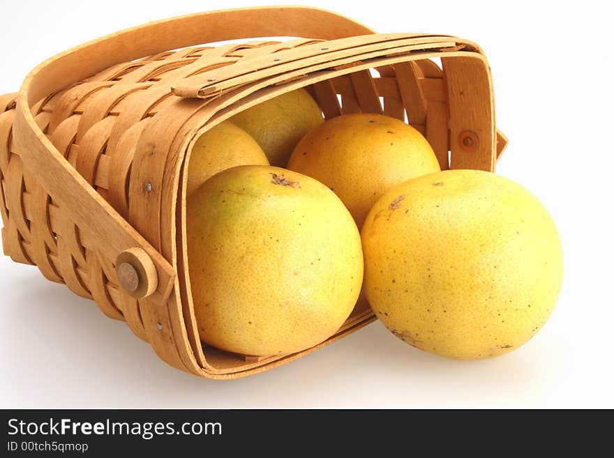 Basket Of Oranges