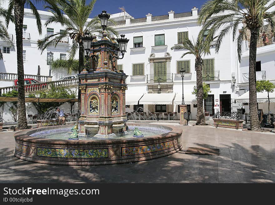 Well in Vejer de la Frontera, Spain