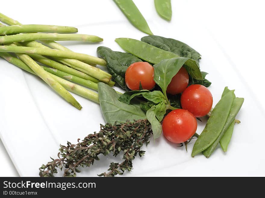 Vegetables on a plate. Still-life. Healthy life. Vegetables on a plate. Still-life. Healthy life