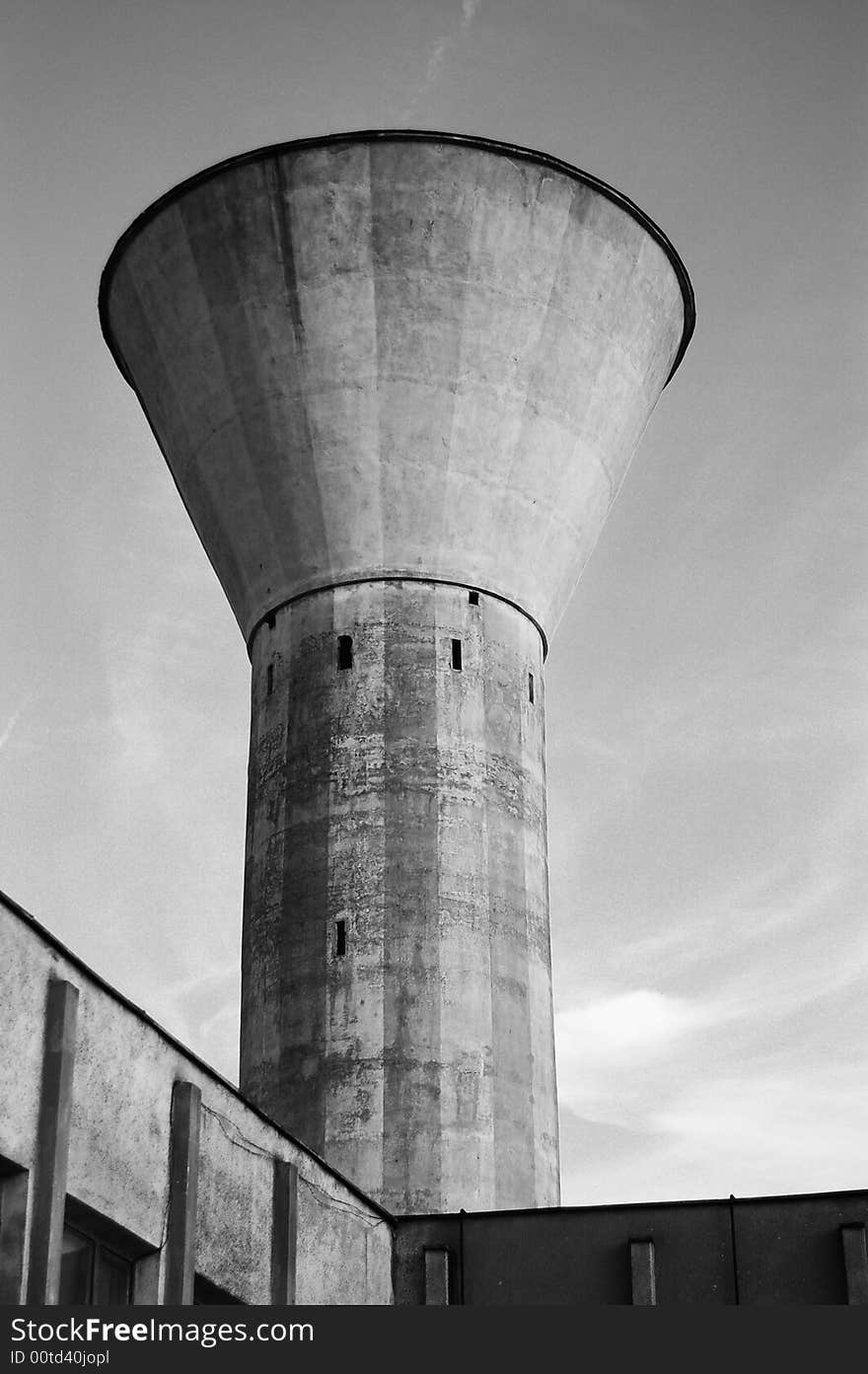 Picture of an old blast furnance from a porcelain factory. Picture of an old blast furnance from a porcelain factory.