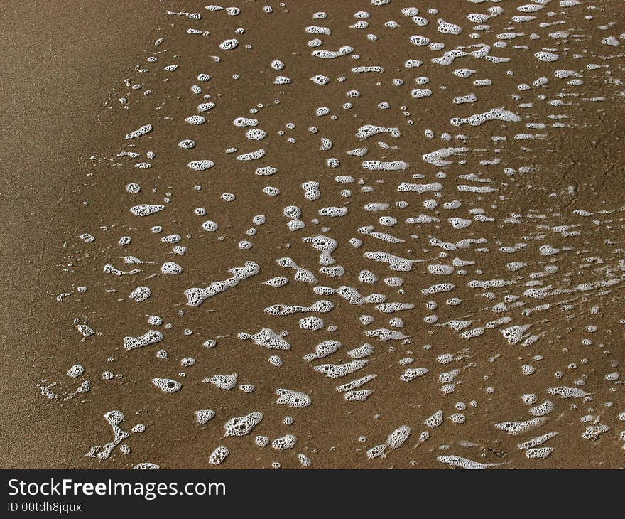 Bubbles On Sand