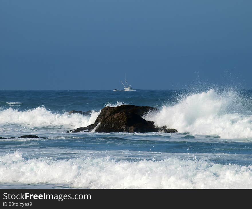 Surf and trawler