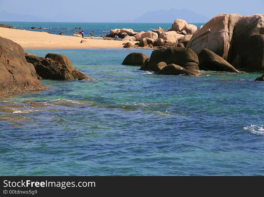 Seaside in sanya