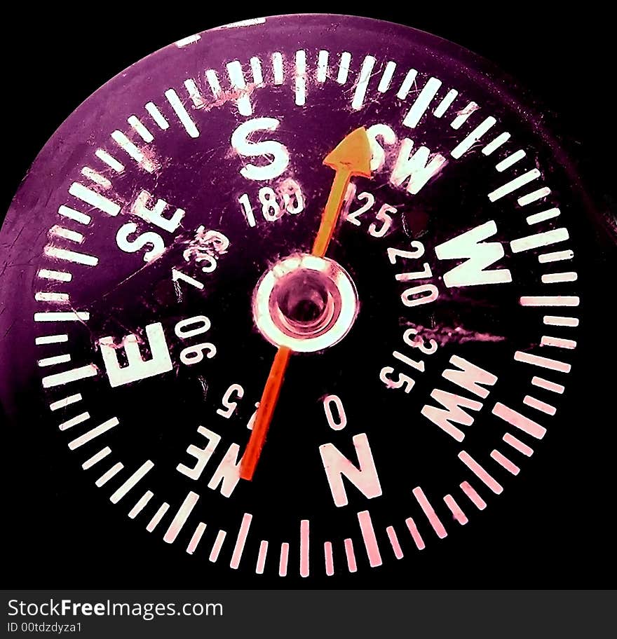 Old compass