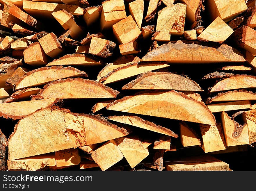 Patterns from a stack of wood. Patterns from a stack of wood