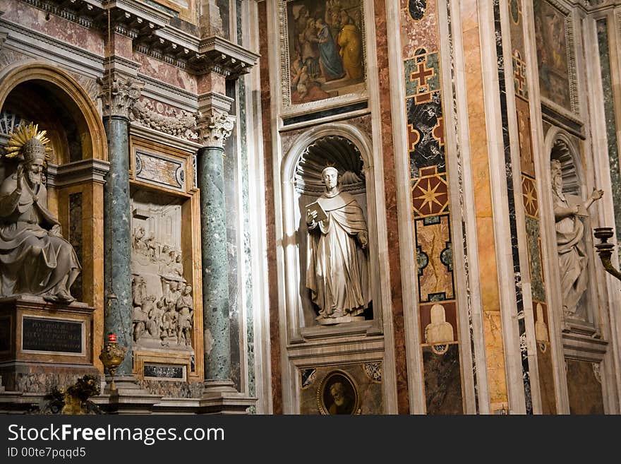 Basilica Santa Maria Maggiore Detail