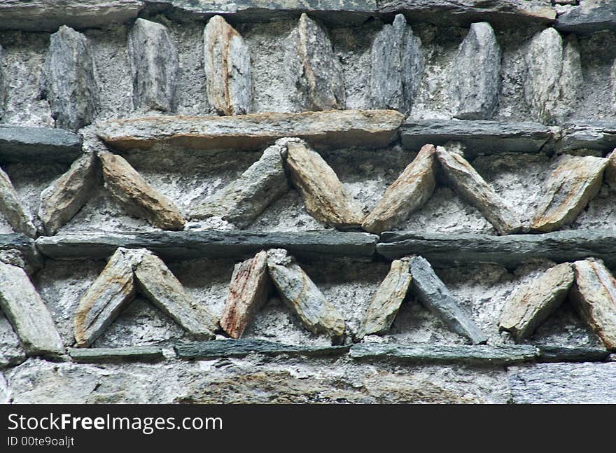 Pietr architectural detail in an ancient church. Pietr architectural detail in an ancient church