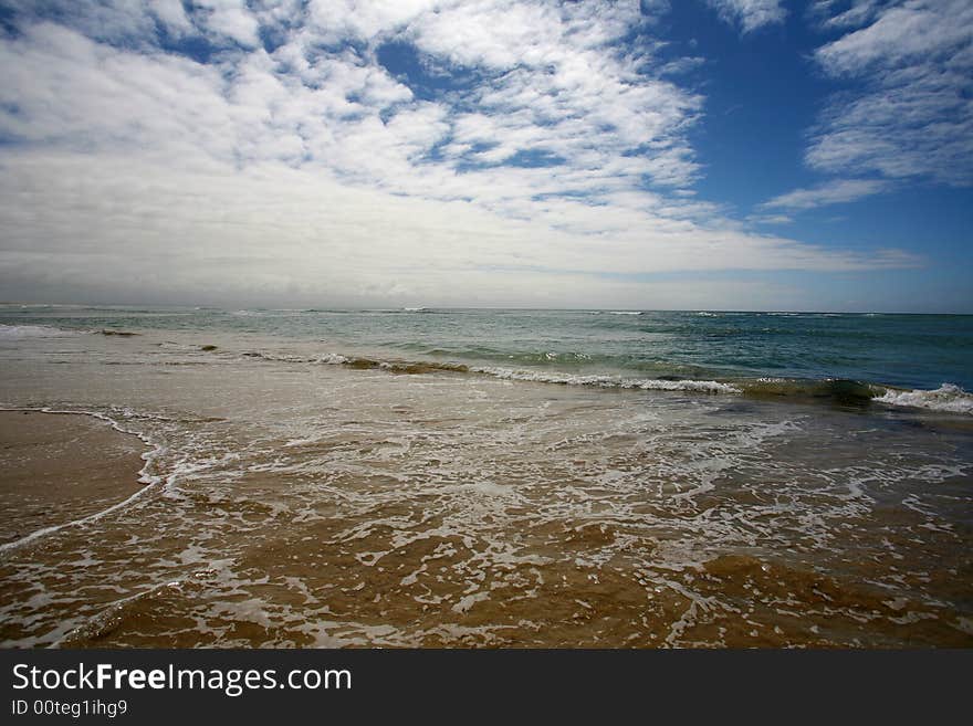 Storm approaching South African coastline. Storm approaching South African coastline