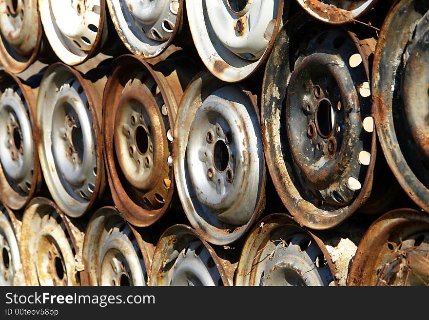 Rusty Car Rims