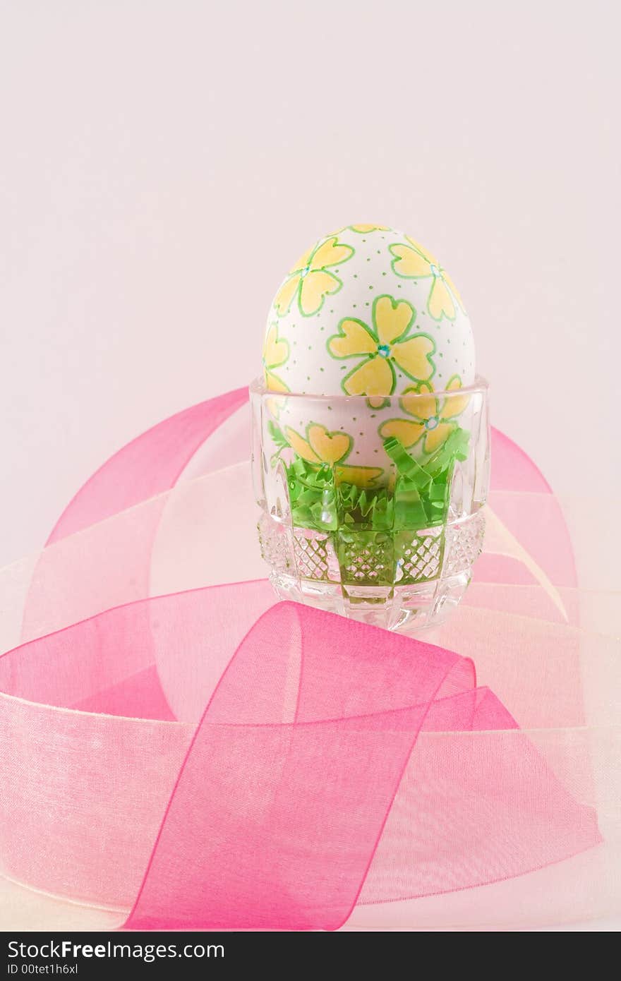 Hand Decorated Easter Egg III