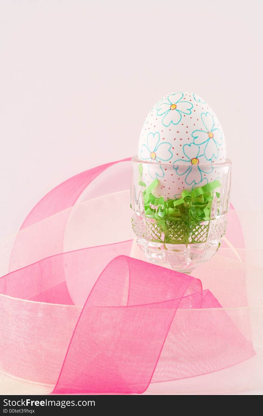 Hand Decorated Easter Egg II