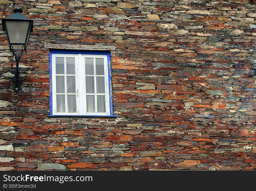 Blue window