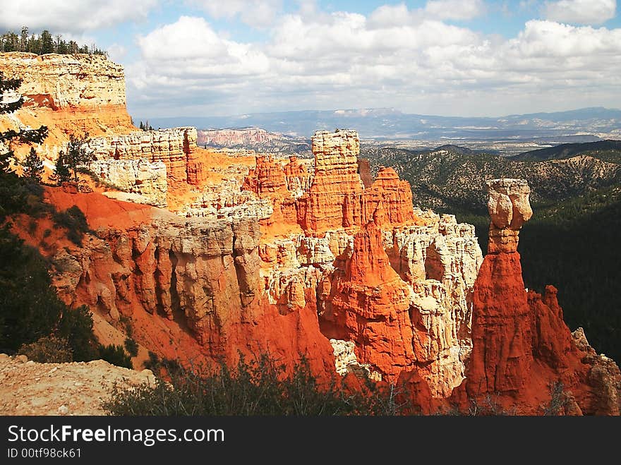 View of Bryce Canyon NP