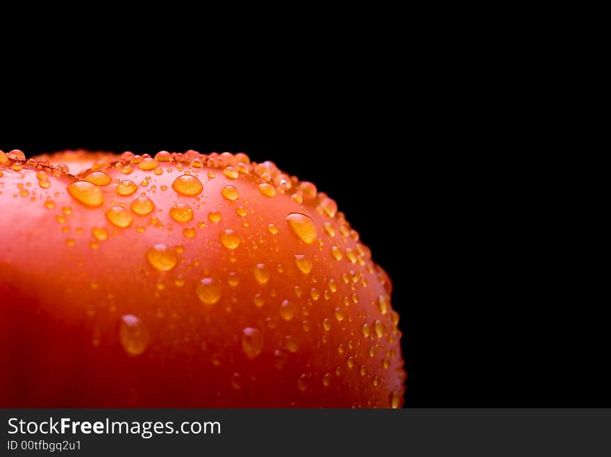 Fresh red tomato