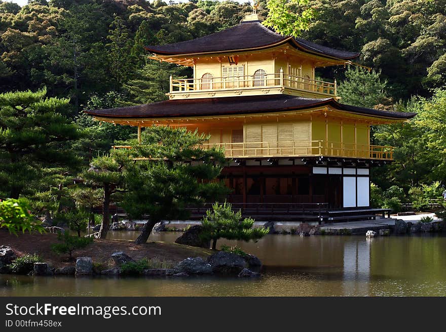 Kinkakuji(Golden Pavilion) in kyoto