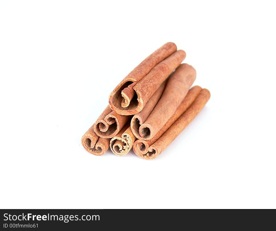 Cinnamon sticks tower