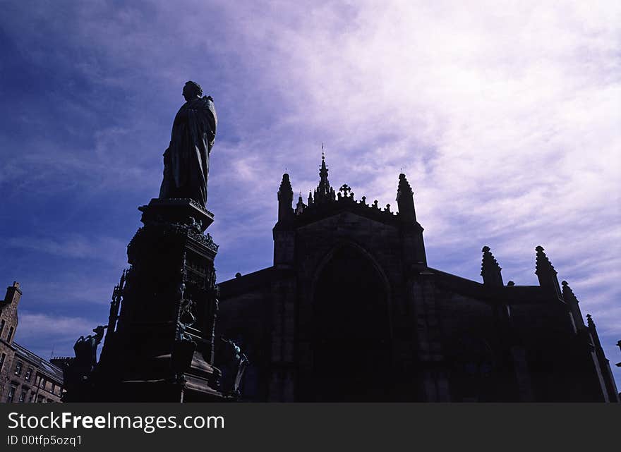 St. Giles  Cathedral in Edinburgh