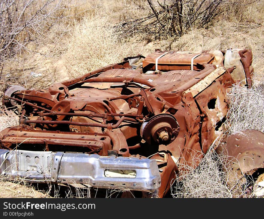 Old Rusted Car