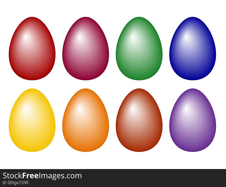 Color Easter Eggs