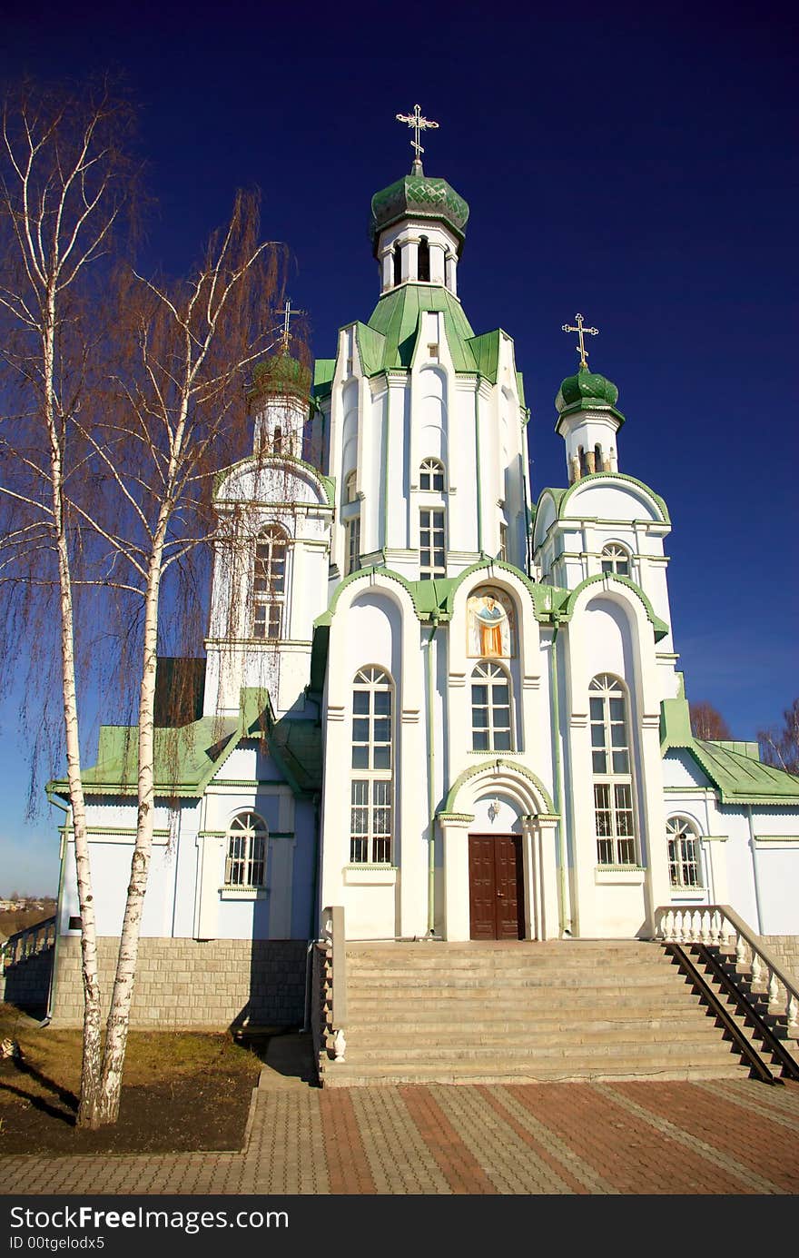 The Ukrainian orthodox church in Khmelnitskiy area