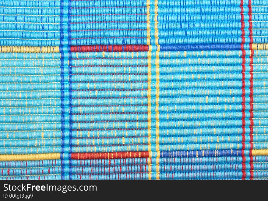 Blue table cloth close up, for background use