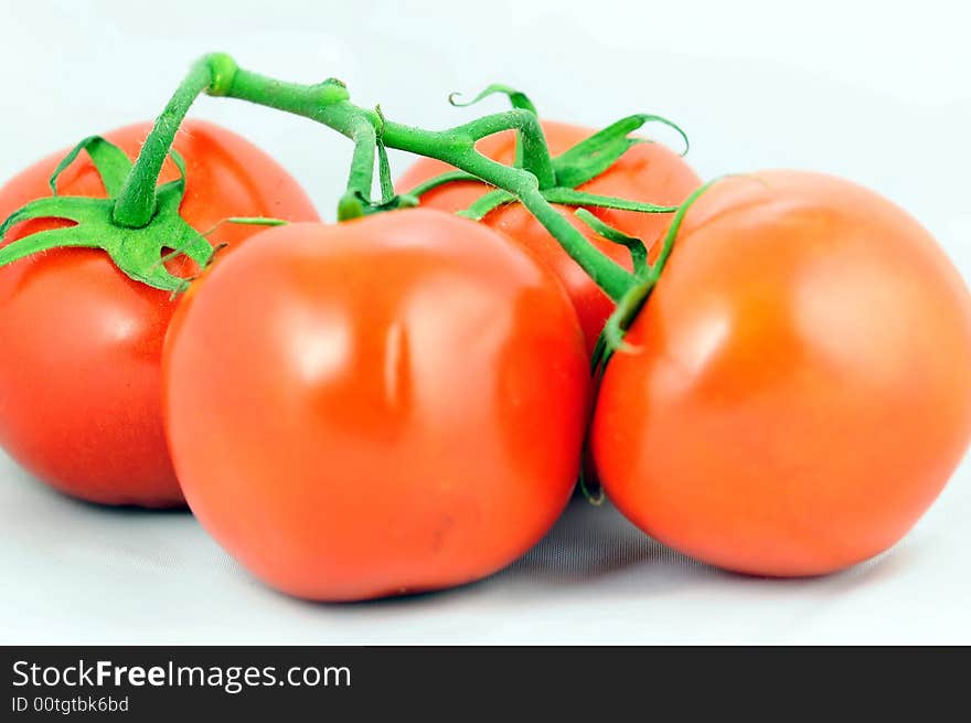 Four tomatoes