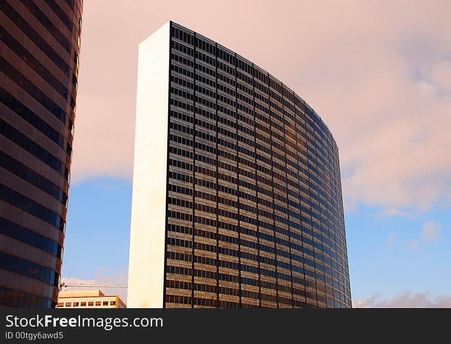 Curved Office Skyscaper in Bay Area,
California. Curved Office Skyscaper in Bay Area,
California