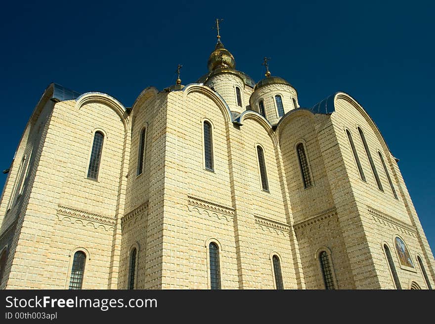 The Orthodox church. It Is Built in 21 centuries. Cherkassy, Ukraine.