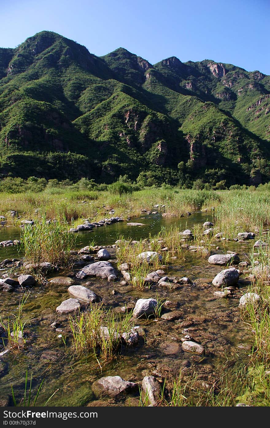 River And Mountain