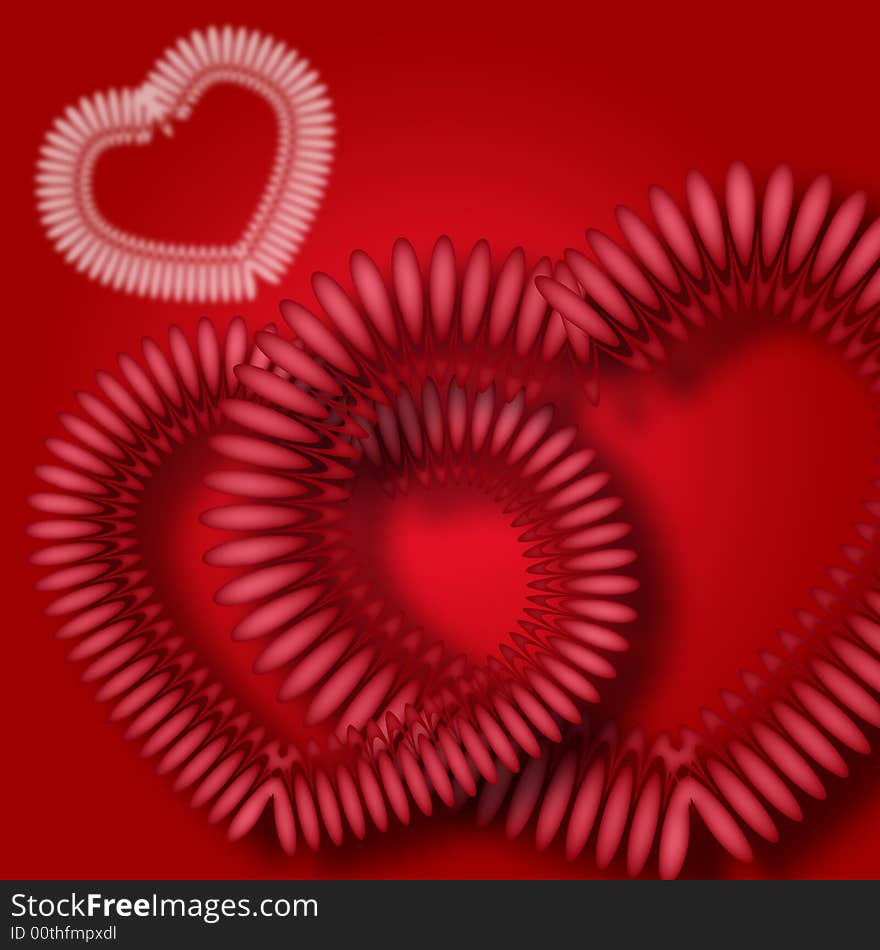 Pink and red valentine's day background for lovers. Pink and red valentine's day background for lovers