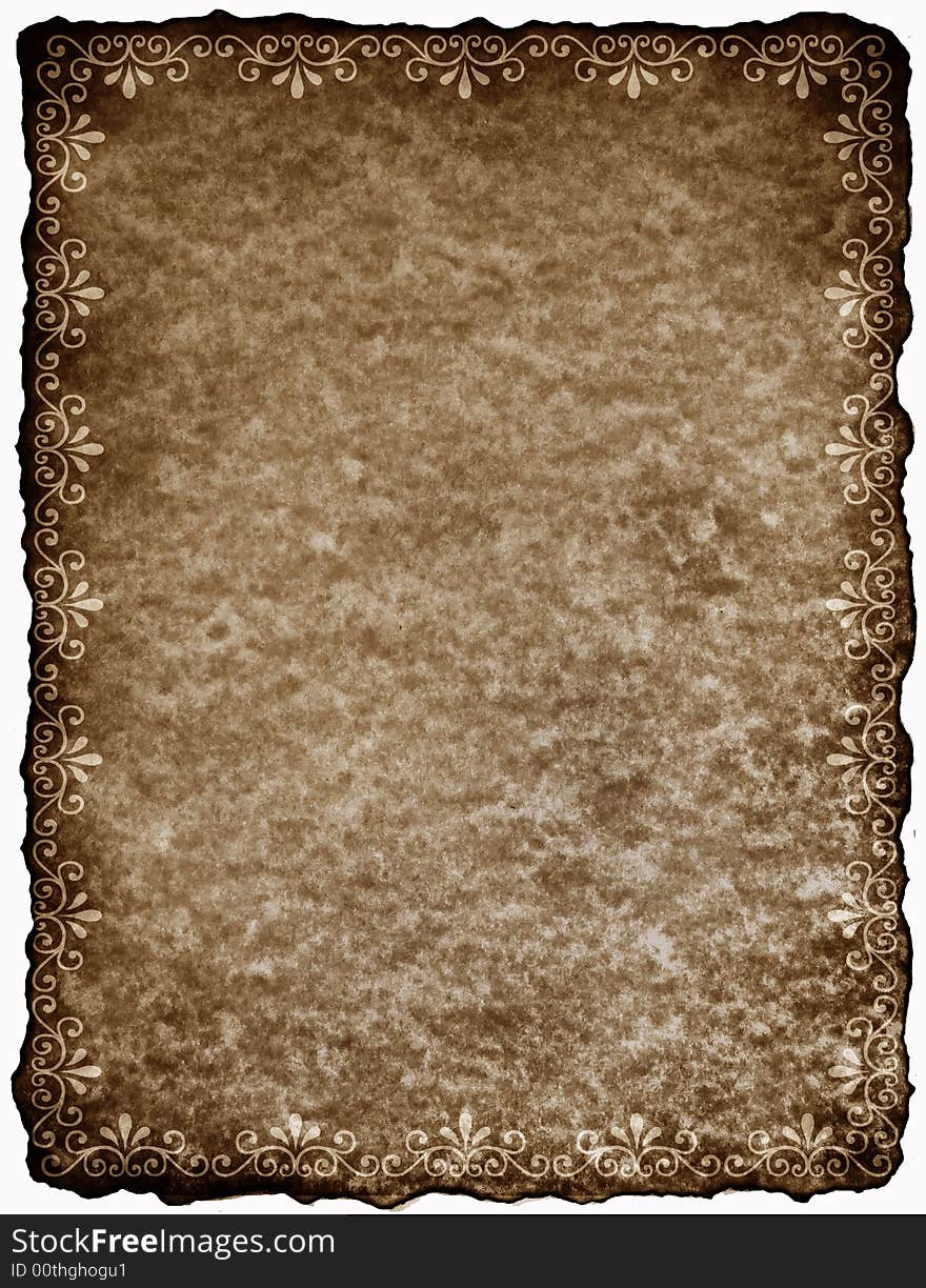 Textured Grunge border for background. Textured Grunge border for background