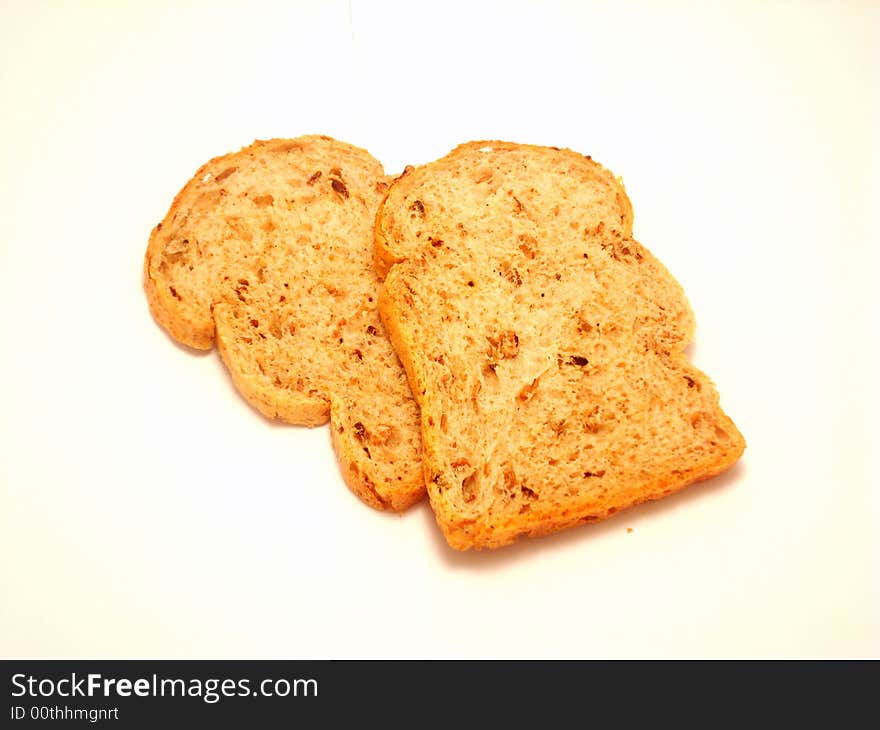 His is a picture of some brown bread