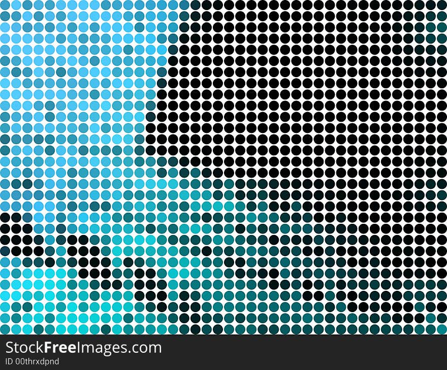 Vector abstract design with round pixels, dots, background for many purposes. Vector abstract design with round pixels, dots, background for many purposes.