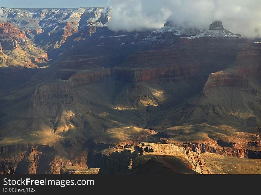 Canyon Light And Shadow