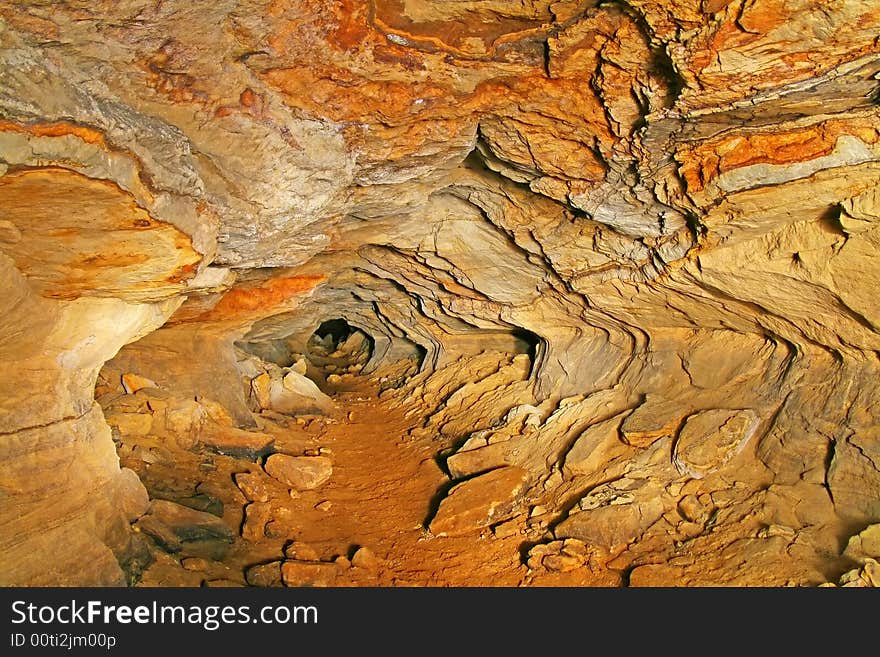 Large and old stone cave in Estonia. Large and old stone cave in Estonia.