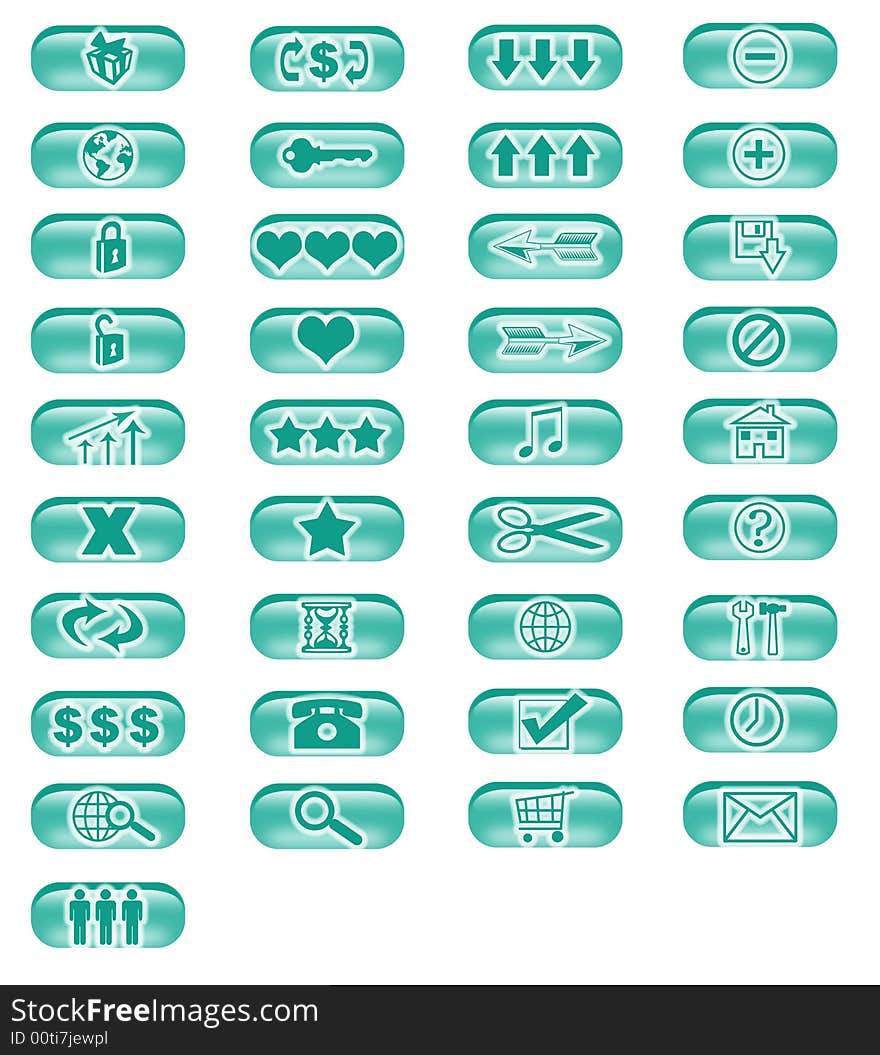 Set of icons. Many different kinds of icons. Set of icons. Many different kinds of icons.