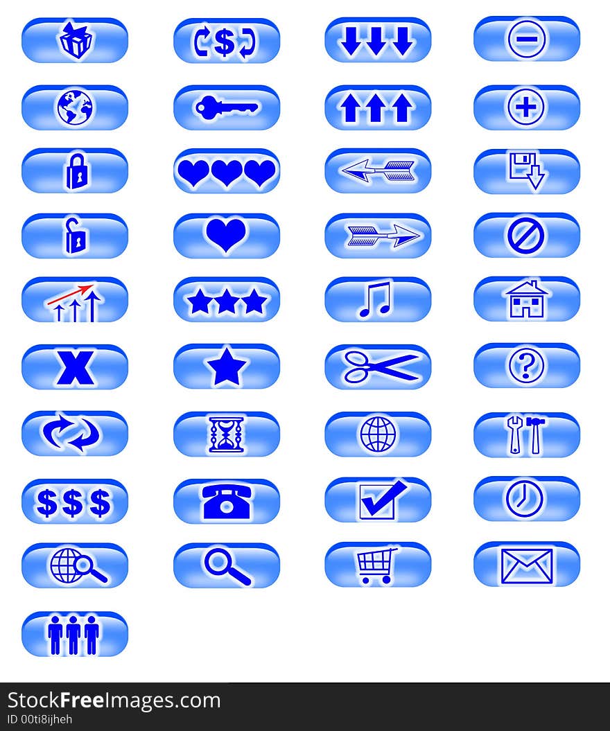 Set of icons. Many different kinds of icons. Set of icons. Many different kinds of icons.