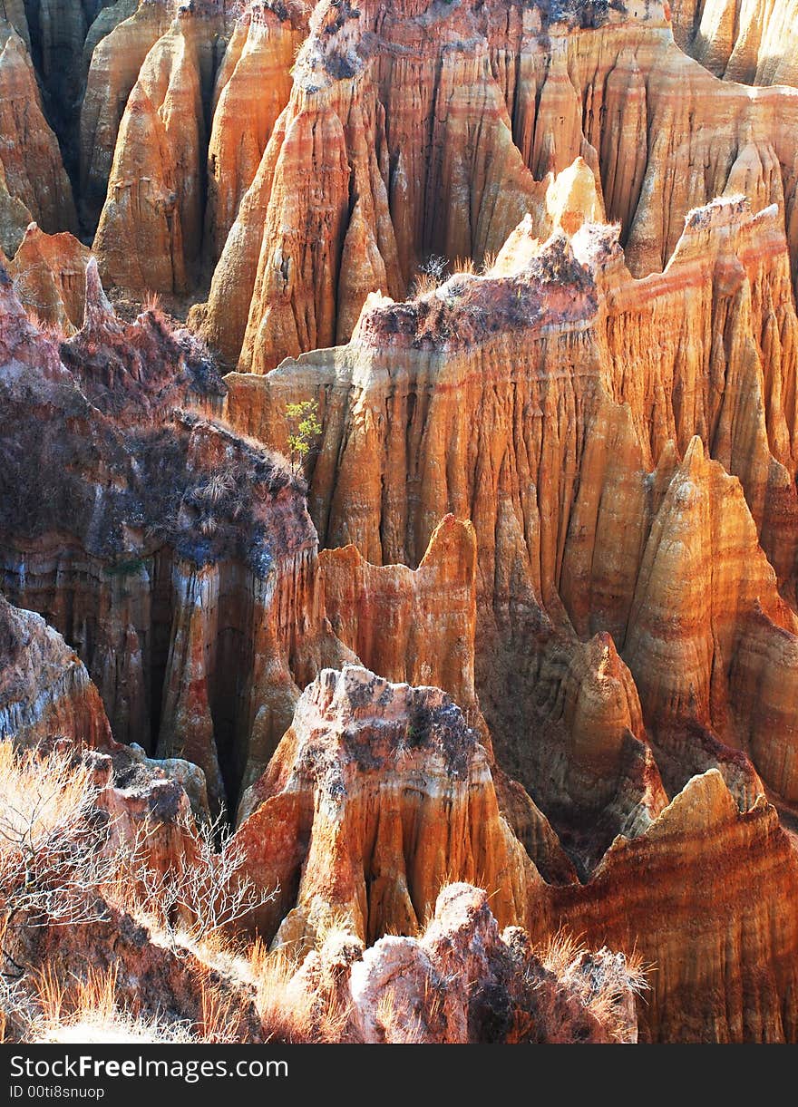 This is an grand canyon about Soil Forest .It in yunna china.We say tuling