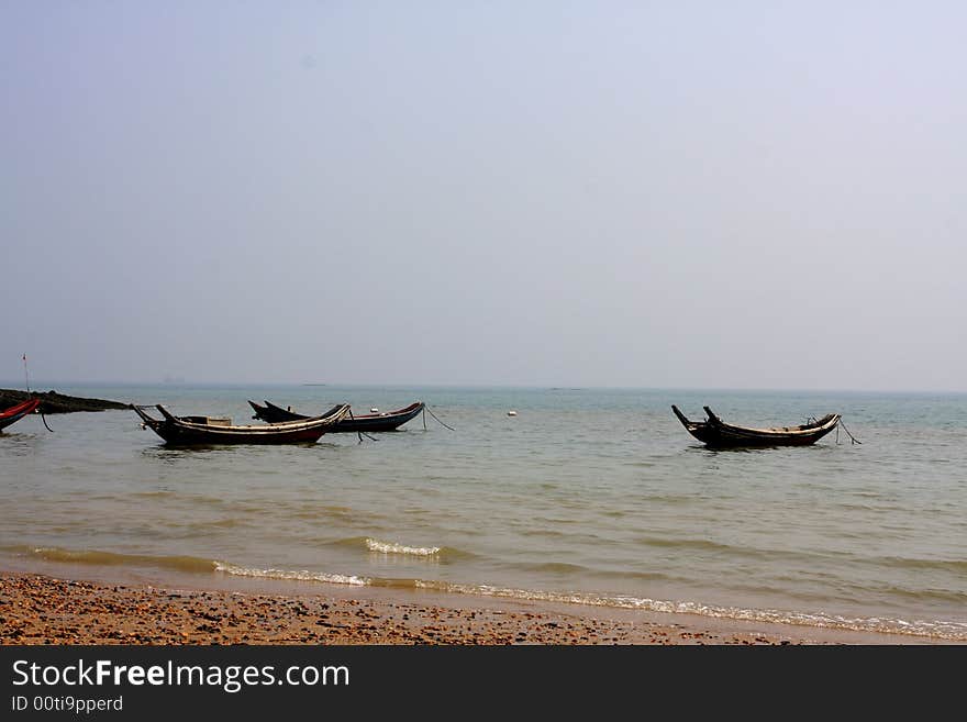 Boat Standby For Fishing