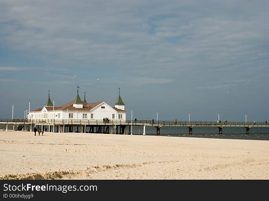 Beach at the north coast of germany. Beach at the north coast of germany