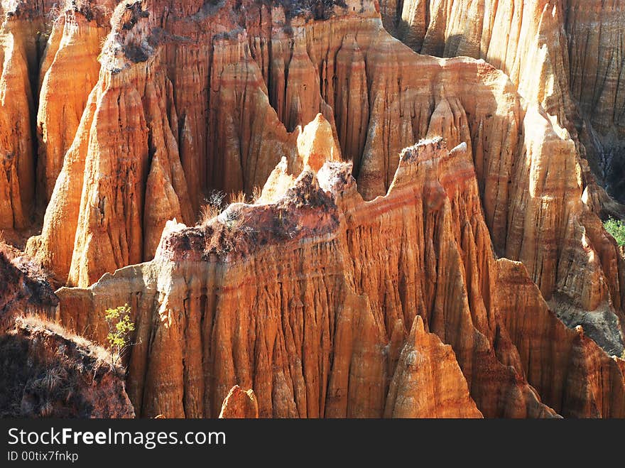 This is an grand canyon about Soil Forest .It in yunna china.We say tuling　for chinese.